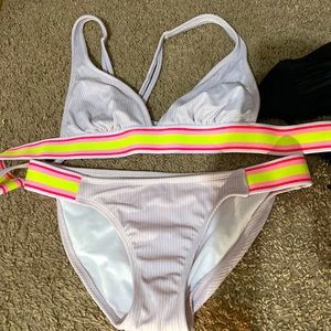THREE SET SWIMWEAR - TWO BIKINIS AND ONE FULL PIECE